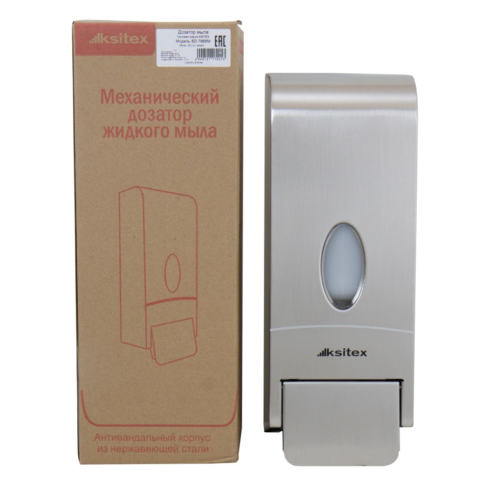 Дозатор жидкого мыла Ksitex SD-7966-1000M