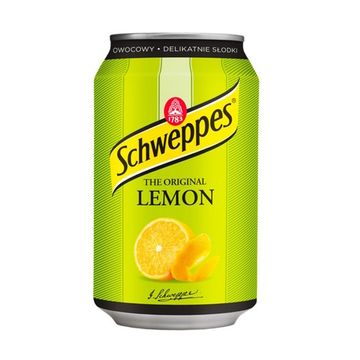 Газированный напиток Schweppes The Original Lemon со вкусом лимона, 330 мл (Польша)