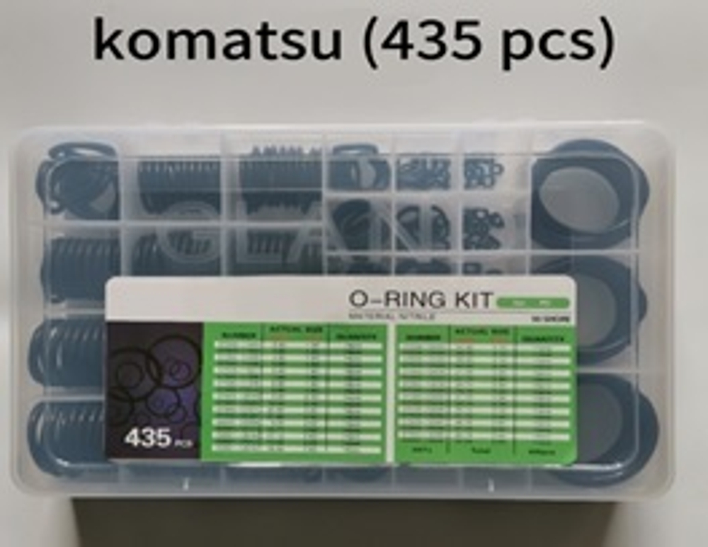 Набор уплотнений  Komatsu 435  (33 типоразмера)