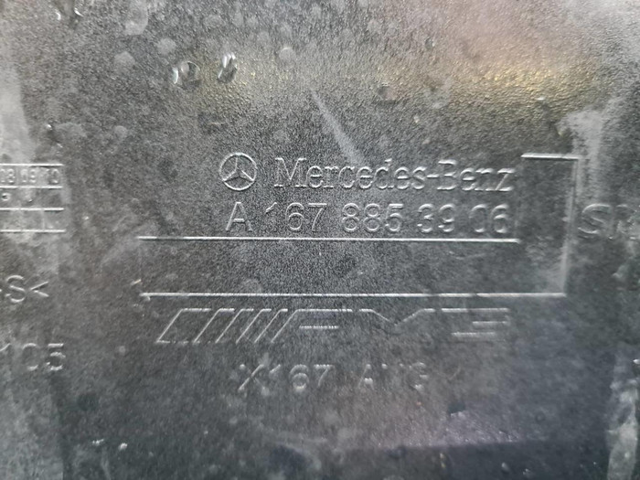 Накладка перед бампера Mercedes GLS x167 19-23 AMG