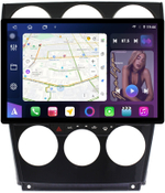 Магнитола для Mazda 6 GG 2002-2007 - FarCar BX877 монитор 13" 2K QLED на Android 13, TS10, 6+128, CarPlay, 4G SIM-слот