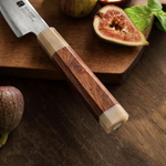 Кухонный нож Xinzuo X05Z Utility нож 5,5 дюймов клинок ZDP189 рукоять железное дерево и кость, длина лезвия 14 см