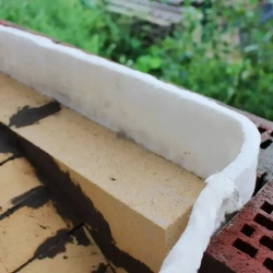 Противопожарная ткань/вата Суперсил 1000х610х25