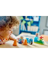 Конструктор DUPLO 10471 Синий Полицейский Мотоцикл