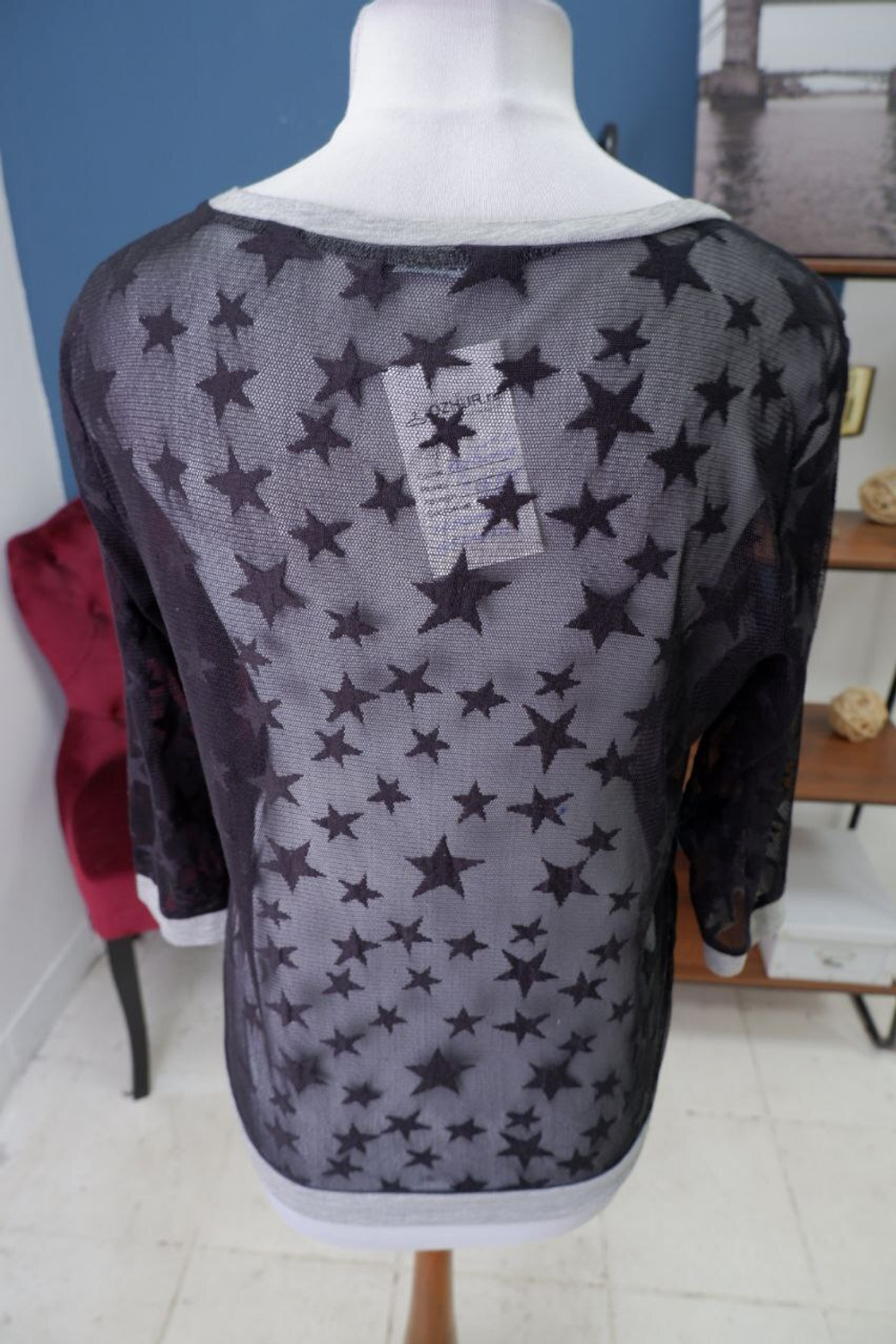Джемпер Terranova со звездами 48 размер