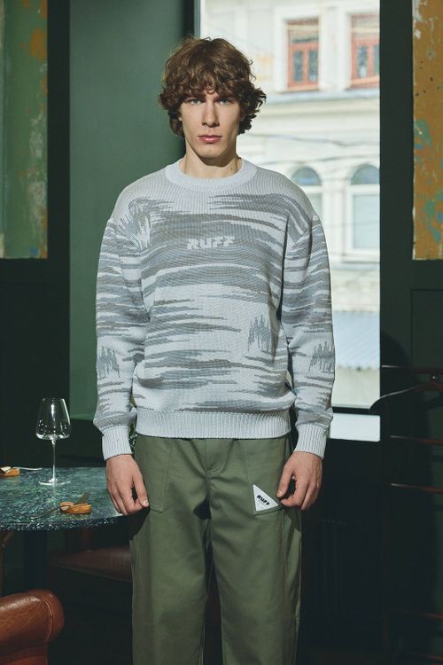 Свитер Хлопковый серый