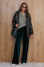 Брюки велюр