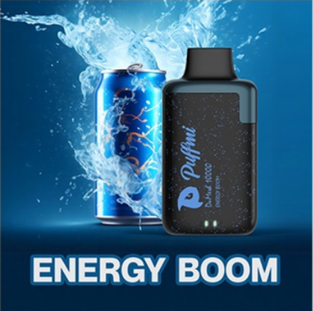Puffmi Dumesh Energy boom (Энергетик) 10000 затяжек 20мг Hard (2% Hard)