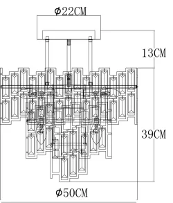 Потолочная люстра Arte Lamp