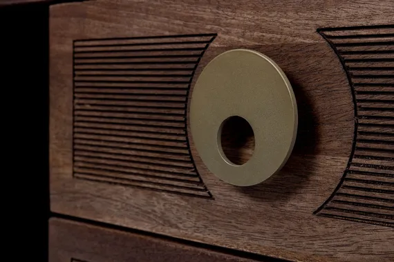 Тумба под ТВ Tepid из массива манго, 140х60 см