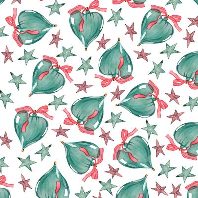 Акварельные сердца