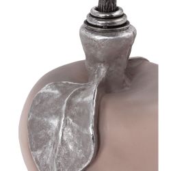 Столик декоративный с серебрянной столешницей Яблоко Евы Сильвер Пиони