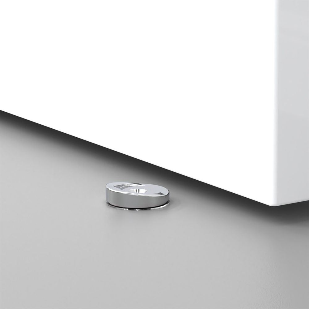 Упор Armadillo (Армадилло) дверной скрытый MAX INOX/2