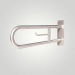 Поручень откидной 800 мм нерж. сталь NOFER 15051.80.B глянцевый