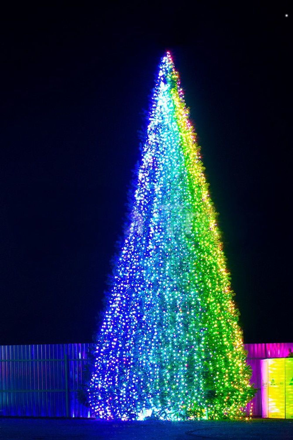 Уличная Гирлянда RGB "Хамелеон" для елок от 4 до 30 м