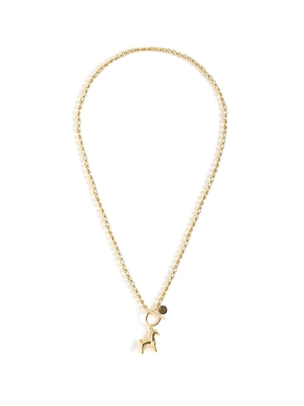 Колье "Horse Folk" Gold