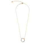 Колье Coeur de Lion Multicolour Gold 2057/10-1516