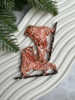 Новогодняя елочная игрушка Коньки