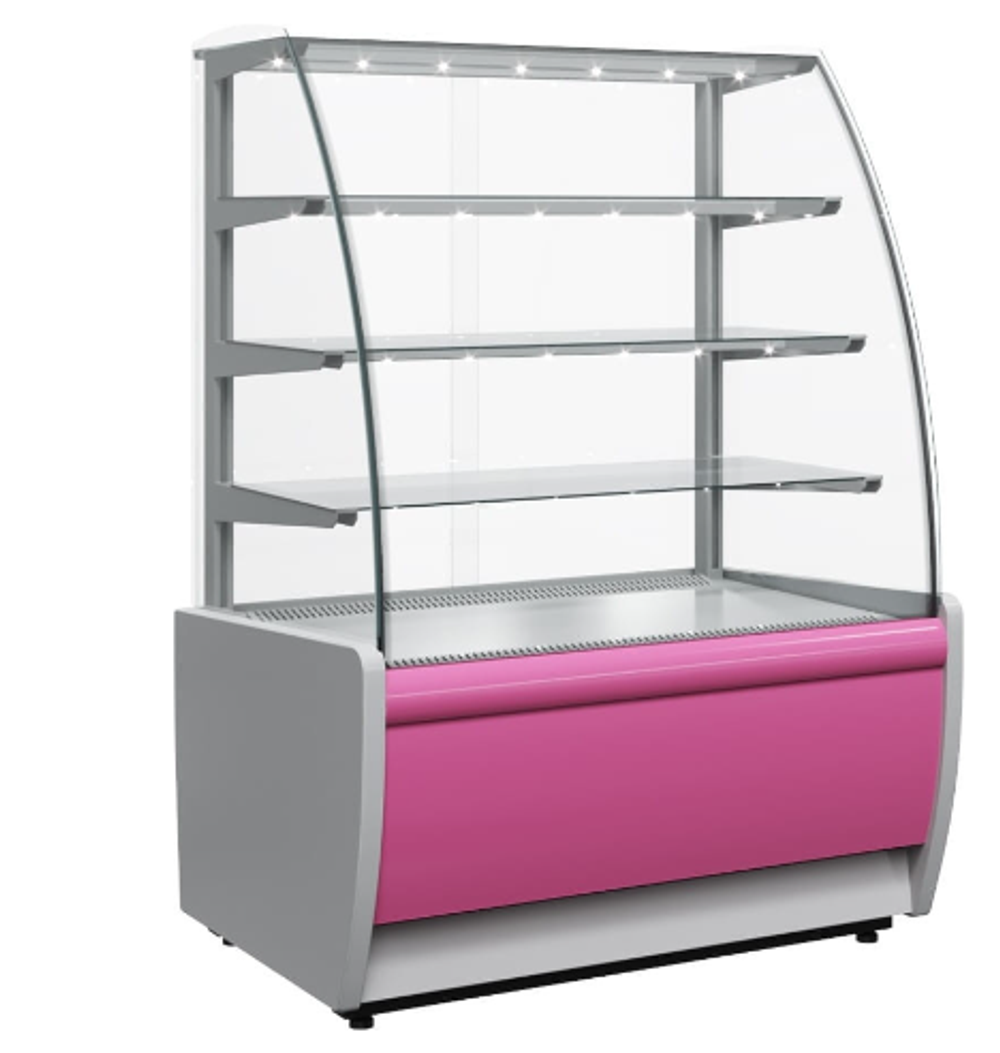 Кондитерская витрина CARBOMA FLANDRIA LIGHT K70 N 1,3-1