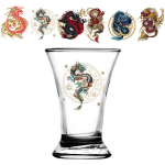 Набор стопок 3шт 60мл «Античный Китай» 6 видов