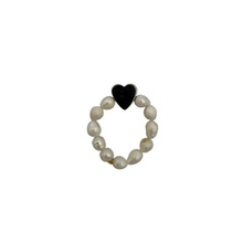 mini pearl love ring