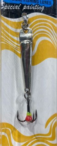 15 Блесна зимняя KDF Minkur 130-8016 3 гр 38 мм цв silver