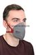 Респиратор медицинский Wall 99CHK, FFP3, с клапаном выдоха, складной, угольный фильтр