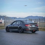 Карбоновый диффузор для AUDI S4 & A4 S LINE 2017 - 2019 B9 Ауди