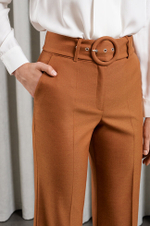 31026 Брюки женские (карамельный)