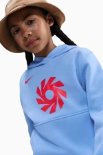 Кофта Nike Erling Haaland Club Fleece Junior - голубой