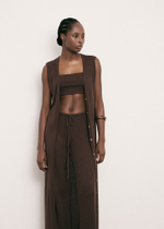 Кардиган SAINT-TROPEZ, шоколадный