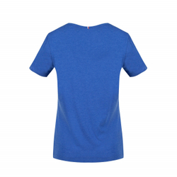 Женская теннисная футболка Le Coq Sportif SAISON Tee SS No.1 W - небесный