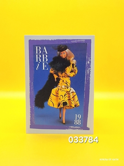 Аксессуар винтажная карточка Барби 90х 033784