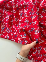 Ткань для шитья: штапель 3,7 метра, плательная вискоза.