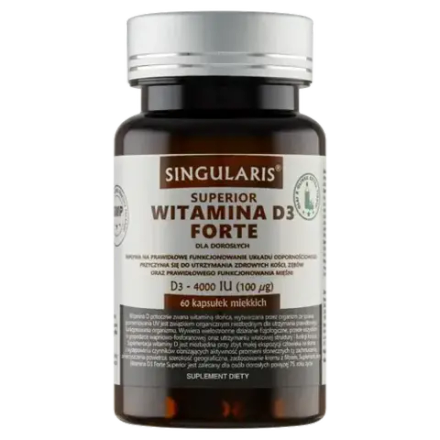 Singularis Superior Vitamin D3 Forte 4000 - 60 капсул