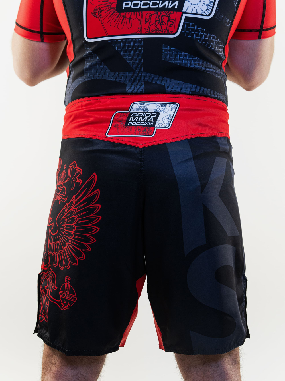Шорты Такеши Союз ММА Red (  красный)
