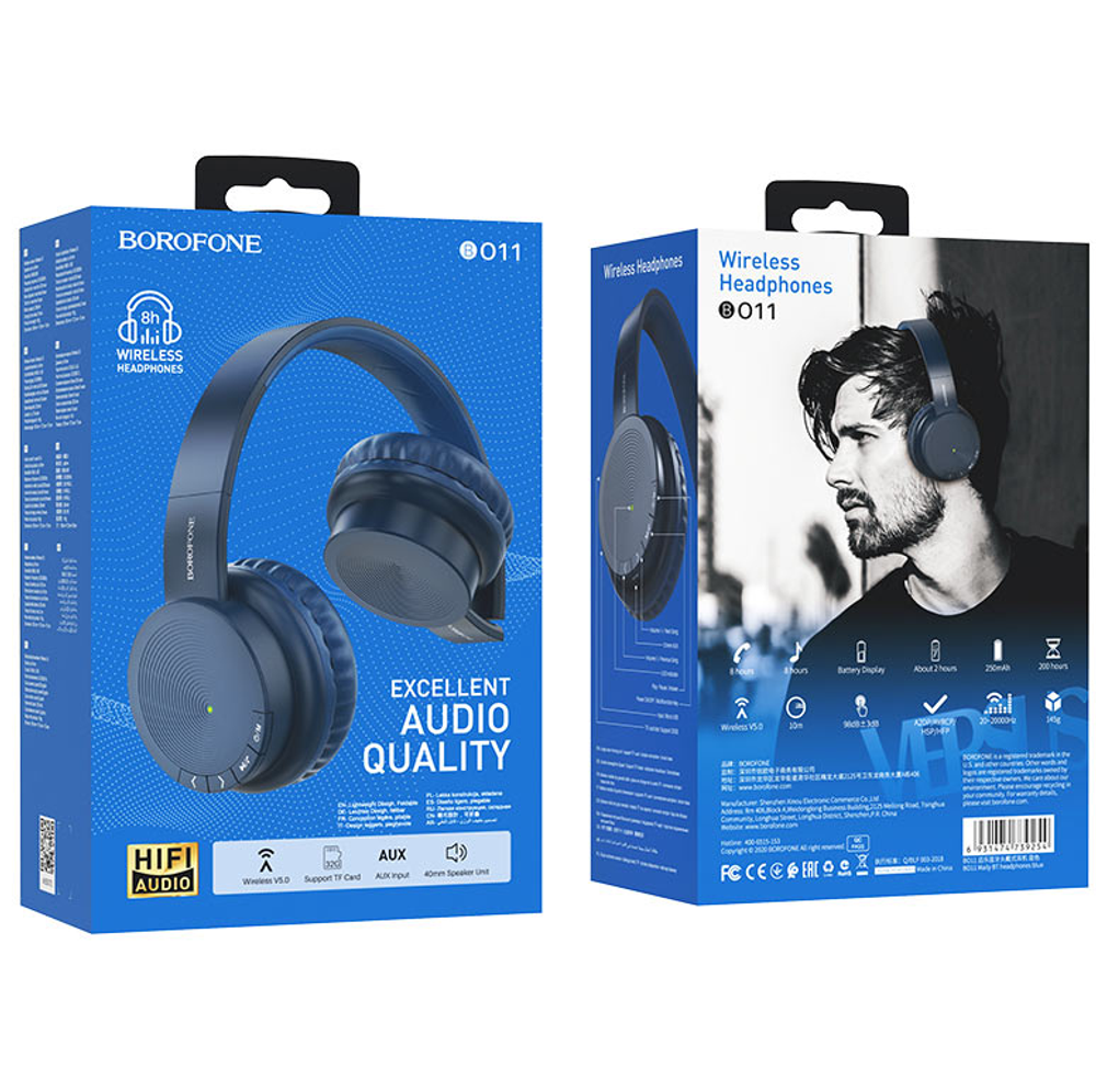 Наушники Borofone BO11 Wireless Maily