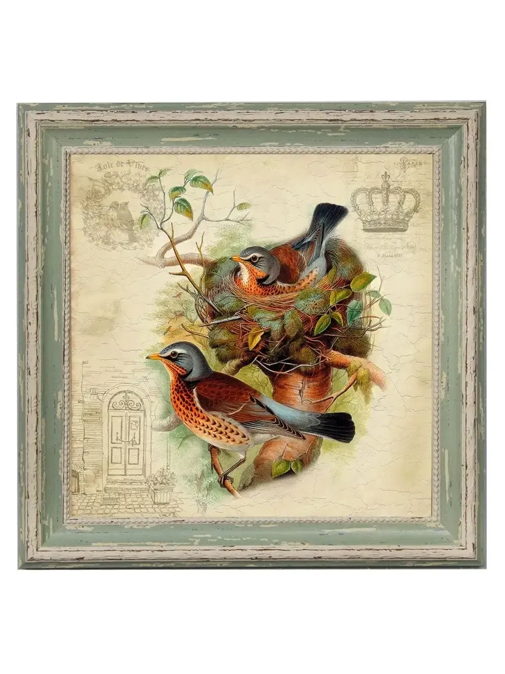 Картина на стену интерьерная на холсте 29*29 см