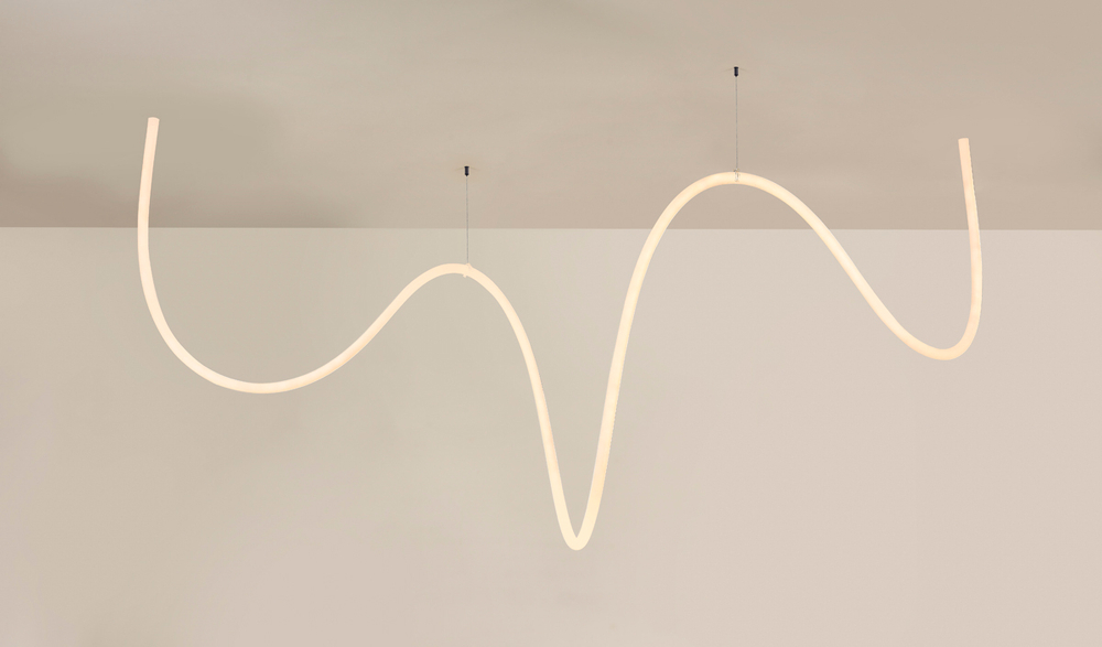 Светильник для LIGHT WAVE,  TUBA,  40Вт,  D25xL2500 мм,  2113Лм,  DC 48В,  Ra90,  360°,  4000К,  IP20,  матовый белый