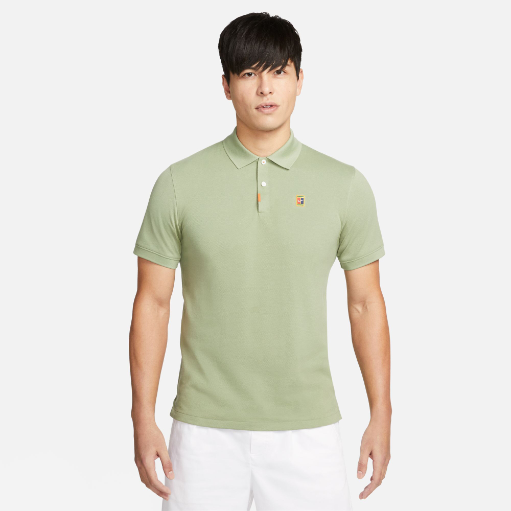 Мужское теннисное поло Nike Dri-Fit Heritage Slim 2 Polo Men - Sage