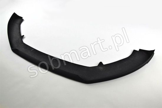 Юбка на передний бампер V.1 для Audi A4 B8 2007-2012 Sedan/Avant