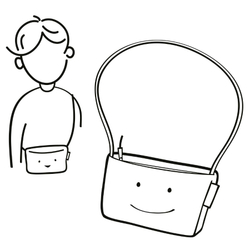 Сумка детская itbag abc friends blue