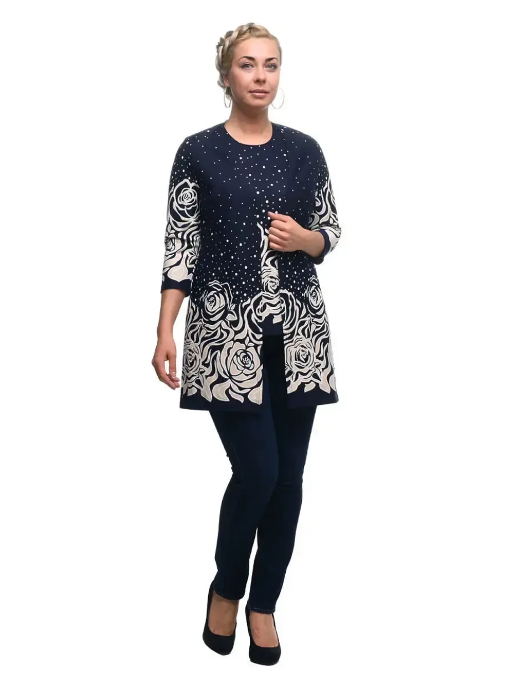 Твинсет кардиган + топ