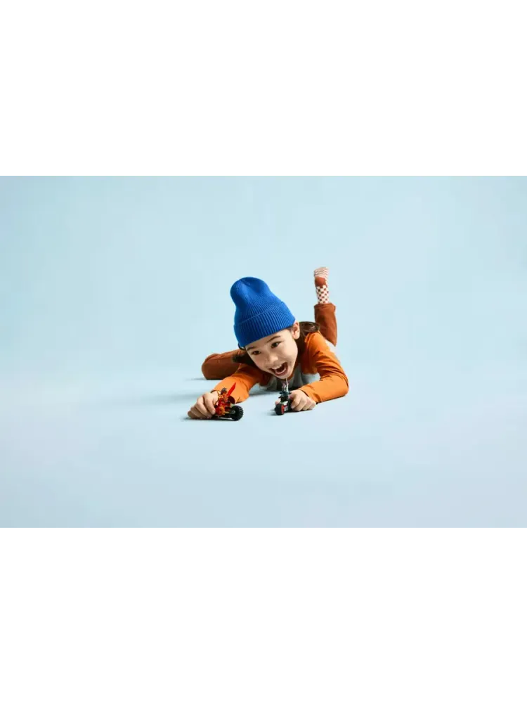 Конструктор Ninjago 71838 Скоростная гонка на мотоцикле Кая