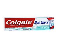 Colgate Паста зубная Макс Блеск, с отбеливающими пластинками, 100 мл