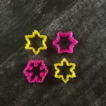 Набор миниформ "Снежинки" №1