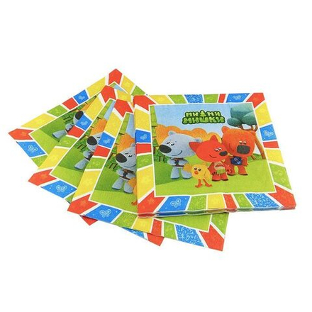 РАСПРОДАЖА Салфетки МИ МИ МИШКИ 33*33см.