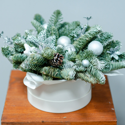 Новогодняя композиция из нобилиса 10