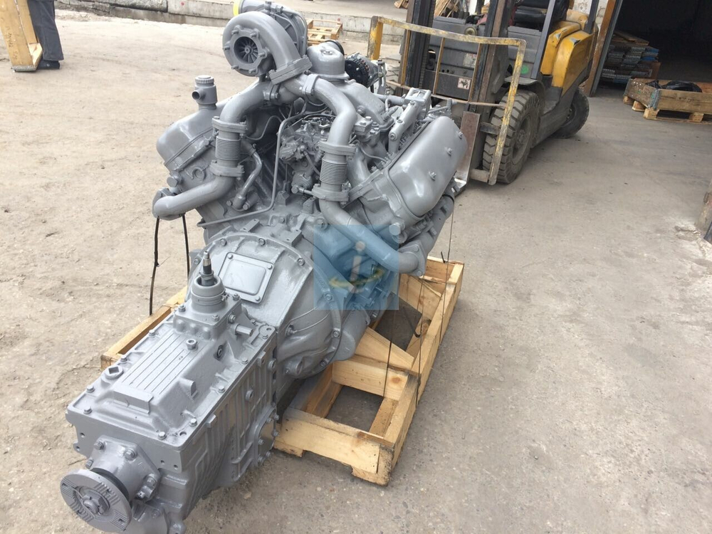 Двигатель после капитального ремонта с КПП и сцеплением 236НЕ2-1000017