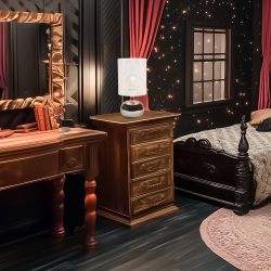 UML-B307 E14 SILVER-WHITE Светильник настольный декоративный под лампу Е14. 40W. Механический выключатель. Серебристый-Белый. ТМ Uniel